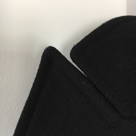 Reiss Sesto Wool-Blend Coat in Black | Medium - Picture 10 of 10